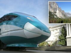 Chefes da ferrovia de alta velocidade da Califórnia lançam trem para Yosemite – mas plano ridicularizado como ‘gaslighting’ Chefes da ferrovia de alta velocidade da Califórnia lançam trem para Yosemite – mas plano ridicularizado como ‘gaslighting’
