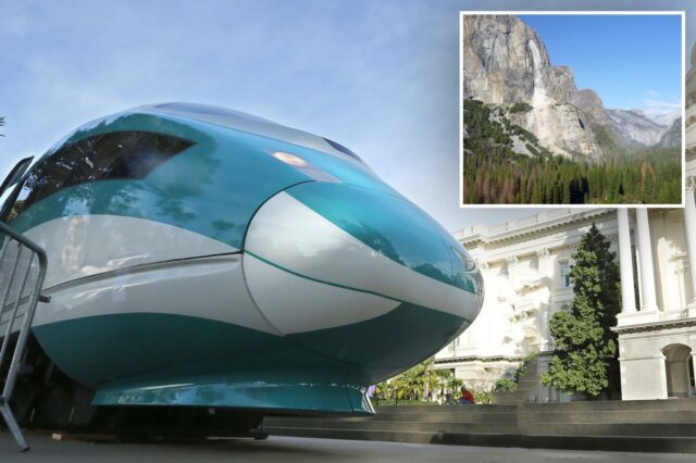 Chefes da ferrovia de alta velocidade da Califórnia lançam trem para Yosemite – mas plano ridicularizado como ‘gaslighting’
