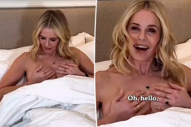 Chelsea Handler tira suas roupas e incentiva homens 'porquinhos excitados' a fazerem vasectomia em um PSA atrevido
