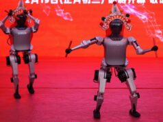 China exibe robôs humanóides na gala do Festival da Primavera Ícone de conversão de texto em fala