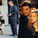 Chris Noth dá sombra a Sarah Jessica Parker mais uma vez com um golpe selvagem na sequência da série 'Sex and the City'