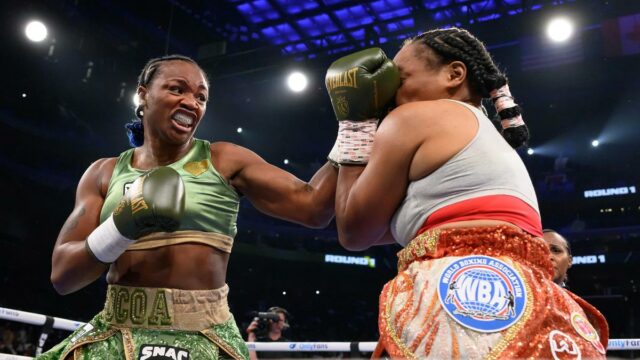 Claressa Shields vence o rival Franchon Crews-Dezurn para conquistar o título WBA em uma disputa desigual
