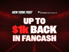 Código promocional Fanatics Sportsbook NYPOST: Ganhe até US$ 1.000 em FanCash + aumento Moneyline para o Super Bowl 2026 Código promocional Fanatics Sportsbook NYPOST: Ganhe até US$ 1.000 em FanCash + aumento Moneyline para o Super Bowl 2026