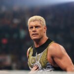 WWE star Cody Rhodes at SmackDown event