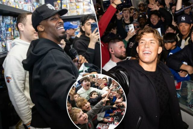 Como Fanatics está ajudando o ressurgimento dos cards esportivos – com Jaxson Dart e Breece Hall ajudando a causa
