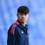 Gabriele Biancheri - Sessão de treinamento do Manchester United