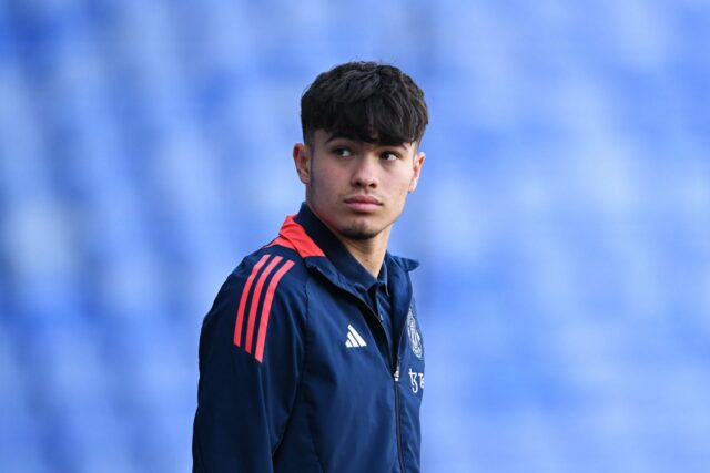 Gabriele Biancheri - Sessão de treinamento do Manchester United