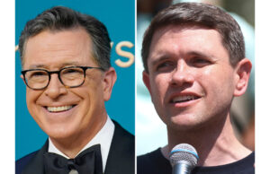 Como a mais recente intromissão do Partido Republicano na mídia é um grande problema O deputado estadual do Texas James Talarico, D-Austin, à esquerda, aperta a mão do deputado Jasmine Crockett, D-Texas, antes de um debate durante a Convenção do Comitê AFL-CIO do Texas sobre Educação Política, sábado, 24 de janeiro de 2026, em Georgetown, Texas. (Bob Daemmrich/Texas Tribune via AP, Piscina)