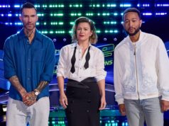 Como assistir à estreia da 29ª temporada de ‘The Voice’ gratuitamente: tempo, juízes, treinadores THE VOICE – Temporada: 29 – Foto: (lr) Adam Levine, Kelly Clarkson, John Legend – (Foto: Art Streiber/NBC)