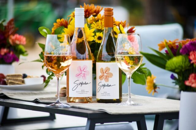 Larissa Milano segura uma bandeja de chocolates. Ela é a proprietária da Bluebirds Chocolate em Livermore. (Cortesia Larissa Milano)