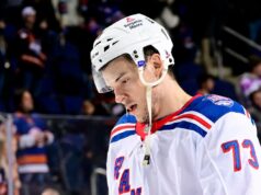 Como o declínio dos Rangers causou um curto-circuito no impacto elétrico de Matt Rempe Como o declínio dos Rangers causou um curto-circuito no impacto elétrico de Matt Rempe