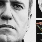 O oponente de longa data de Putin, Alexei Navalny (à esquerda), morreu na prisão em 2024.