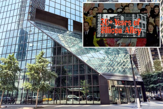 Como uma grande festa no 'Silicon Alley' para a cena tecnológica de Nova York se transformou em um fracasso - com centenas de pessoas presas no frio
