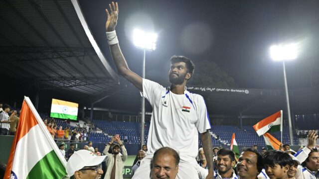 Copa Davis: Dhakshineswar Suresh lidera o ataque enquanto a Índia conquista uma vitória dramática por 3-2
