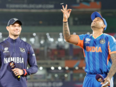 Copa do Mundo T20 2026: Erasmus vence o sorteio e decide lançar primeiro contra a equipe da Índia Copa do Mundo T20 2026: Erasmus vence o sorteio e decide lançar primeiro contra a equipe da Índia