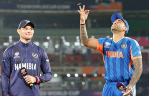 Copa do Mundo T20 2026: Erasmus vence o sorteio e decide lançar primeiro contra a equipe da Índia Copa do Mundo T20 2026: Erasmus vence o sorteio e decide lançar primeiro contra a equipe da Índia