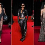 Couro e renda: o equilíbrio super sexy da moda outono