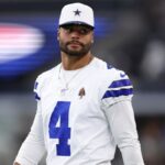 Dak Prescott #4 of the Dallas Cowboys