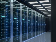 DG Matrix arrecada US$ 60 milhões para tornar a energia do data center mais inteligente Futuristic looking data center.