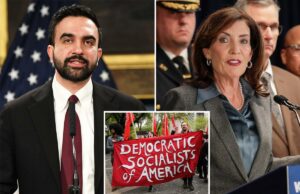 DSA de Nova York rompe com Mamdani e ataca Hochul como fantoche de bilionários O prefeito Zohran Mamdani endossou Kathy Hochul durante a semana.