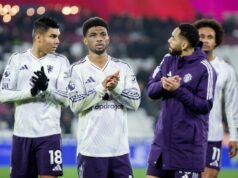 ‘Dá-nos energia’: Amad diz que adora o ritual pré-jogo dos fãs do Man Utd em Old Trafford 'Dá-nos energia': Amad diz que adora o ritual pré-jogo dos fãs do Man Utd em Old Trafford
