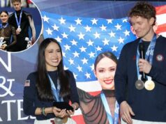 Dançarinos de gelo da equipe dos EUA enfrentam obstáculos para ações drásticas após julgar o escândalo abala as Olimpíadas Madison Chock e Evan Bates na Winter House em Milão.