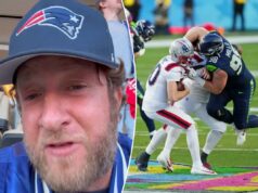Dave Portnoy dá discurso sobre o estado dos Patriots após início miserável do Super Bowl 2026 Dave Portnoy dá discurso sobre o estado dos Patriots após início miserável do Super Bowl 2026
