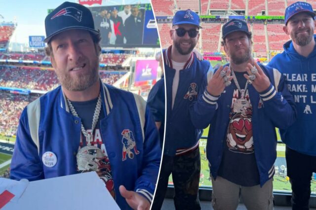 Dave Portnoy chega ao SI The Party da Sports Illustrated no Cow Palace Arena & Event Center em 8 de fevereiro de 2026 em Daly City, Califórnia. 