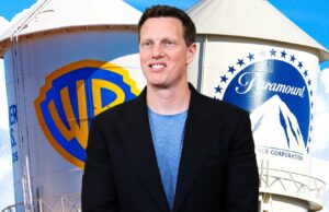 David Ellison alerta sobre potencial monopólio da Netflix e se compromete com 30 filmes por ano sob acordo WBD Senador Cory Booker (D-New Jersey) e CEO da Paramount David Ellison (Getty Images)