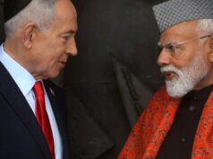 De Gaza à defesa: cinco conclusões principais da visita do primeiro-ministro indiano Modi a Israel O primeiro-ministro de Israel, Benjamin Netanyahu, cumprimenta o primeiro-ministro indiano Narendra Modi durante uma sessão especial do Knesset