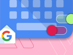 Desativei esses recursos do Gboard e a digitação ficou infinitamente melhor agora Uma pessoa usando o teclado QWERTY Mini