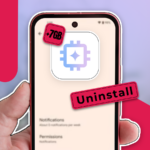 Tela do telefone Android mostrando a interface do aplicativo Disky.