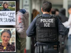 Despertou estudantes e professores da Columbia furiosos com o recrutamento do ICE no campus Despertou estudantes e professores da Columbia furiosos com o recrutamento do ICE no campus