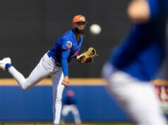 Devin Williams acredita que ‘resistência mental’ o ajudará na primeira temporada do Mets O arremessador do New York Mets, Devin Williams, oferece treino de rebatidas ao vivo durante o treinamento de primavera no Clover Field, sábado, 14 de fevereiro de 2026