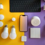 Planejando minha nova casa inteligente, 13 anos depois | A imagem mostra uma variedade de dispositivos domésticos inteligentes em um fundo colorido