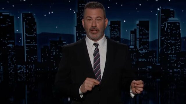 Discurso de Jimmy Kimmel sobre 'Estado Real da União' espeta Jimmy Fallon