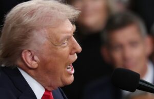 Discurso sobre o Estado da União de Donald Trump atrai 32,6 milhões de espectadores, abaixo do ano passado Discurso sobre o Estado da União de Donald Trump atrai 32,6 milhões de espectadores, abaixo do ano passado