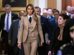 Documentário ‘Melania’ da Amazon tropeça no segundo fim de semana US First Lady Melania Trump walks to a meeting to urge passage of the Take It Down Act by the US Senate which protects victims of real and deepfake “revenge pornography” by criminalizing their publication.
