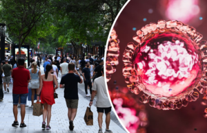 Surto de doença altamente infecciosa em Sydney ligado à Ásia NOTÍCIAS: Genéricos do Campbelltown Hospital. 5 de agosto de 2021, Foto: Wolter Peeters, The Sydney Morning Herald.