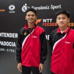 Dois jovens atletas indonésios brilham no WTT Youth Contender Cappadocia 2026