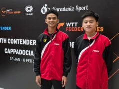 Dois jovens atletas indonésios brilham no WTT Youth Contender Cappadocia 2026 Dois jovens atletas indonésios brilham no WTT Youth Contender Cappadocia 2026