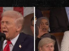 Donald Trump chama os democratas de ‘loucos’ durante o Estado da União 022426_state_of_the_union_dems.01_00_51_03