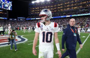 Drake Maye atribui a culpa após a derrota dos Patriots para os Seahawks no Super Bowl Drake Maye atribui a culpa após a derrota dos Patriots para os Seahawks no Super Bowl