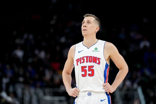 Duncan Robinson, do Pistons, é convocado após momento de luta viral
