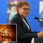 E-mails extraordinários revelam que Karen Bass assumiu o controle das mensagens de incêndio da Palisades após diluir o relatório