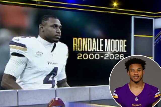 ESPN usa foto de jogador errado em segmento em homenagem Foto de Rondale Moore, do Minnesota Vikings.