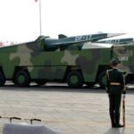 O local de teste de Lop Nur em maio de 2020, 27 dias antes do teste suspeito.