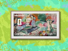 Economize mais de US $ 300 na Hisense classe QLED 4K S7N CanvasTV de 55 polegadas na Amazon Economize mais de US $ 300 na Hisense classe QLED 4K S7N CanvasTV de 55 polegadas na Amazon