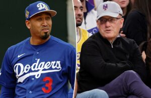 Edwin Díaz responde aos comentários de Steve Cohen sobre deixar o Mets Dodgers mais perto, Edwin Diaz, entrega durante um treino de primavera.