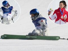 Eileen Gu negou por pouco o ouro no estilo de inclinação após queda na corrida final nos Jogos Olímpicos de Inverno de 2026 Eileen Gu negou por pouco o ouro no estilo de inclinação após queda na corrida final nos Jogos Olímpicos de Inverno de 2026